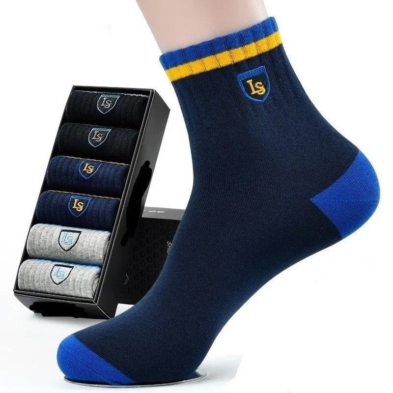 🔥🧦【10 pares】Calcetines desodorantes calientes para hombre absorben el sudor.
