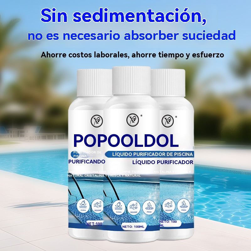 🔥【Compra uno y llévate otro gratis】🏊‍♂️ Solución purificadora para piscinas: purifica el agua, elimina la suciedad y los olores, dejando el agua de tu piscina cristalina🌊✨