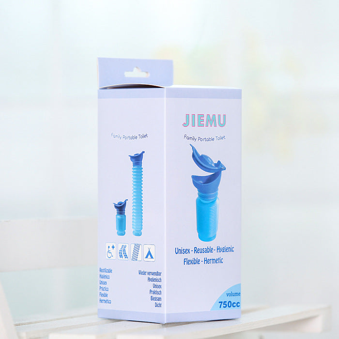 🔥Urinario plegable portátil para hombres, mujeres, niños y ancianos - Urinarios reutilizables