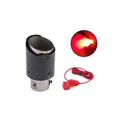 🚗 1 piezas 35 euro 🔥 Luz LED universal para tubo de escape – Un toque de estilo y luminosidad trasera para cualquier trayecto.