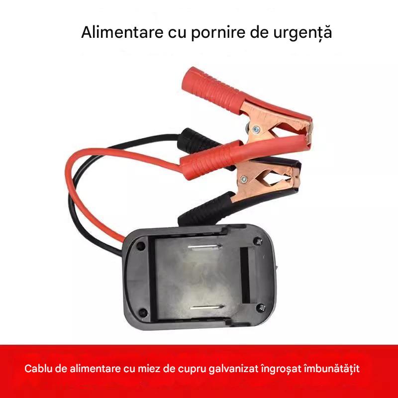 ✨Arrancador de batería multifuncional para coche, convertidor de arranque de emergencia para coche [Doble puerto USB].
