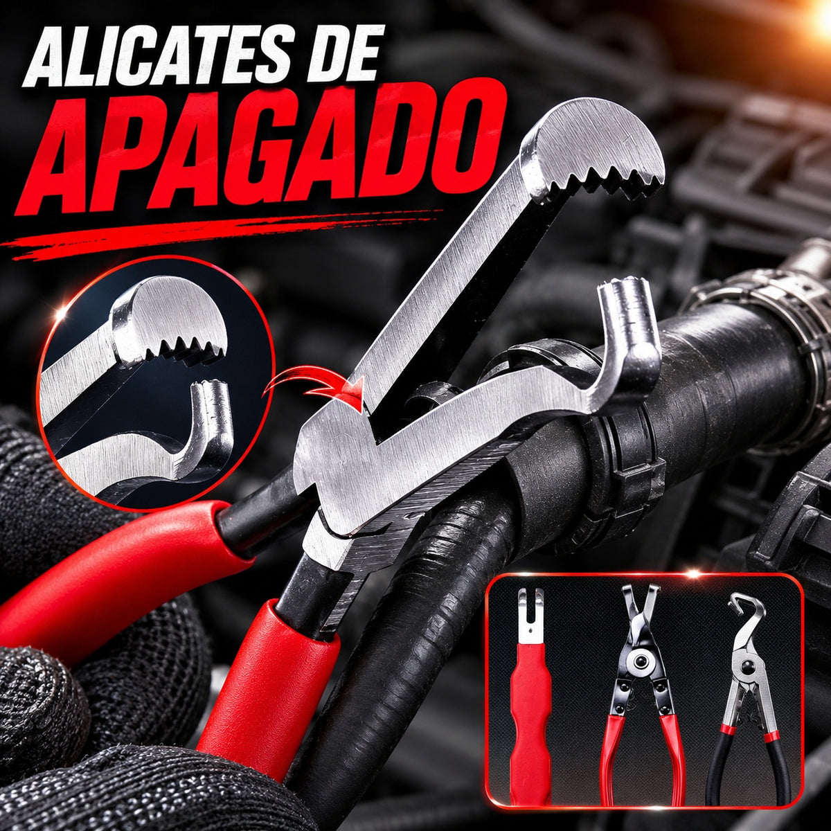 【3 pieza】🔧🚗Juego de alicates multifuncionales para reparación de automóviles