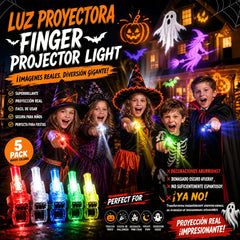 🥳【Juego de 24 piezas】🥳🎉Mini luces LED para dedos de colores: luz brillante multicolor, fácil de encender/apagar con una sola pulsación. Banda elástica suave para un ajuste cómodo 🎶✨