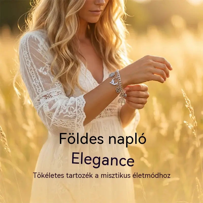 Misztikus hangulatú vintage charmos karkötő nőknek – Mennyei, gótikus és bohém ékszerek 🔮✨