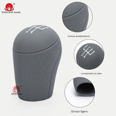 5 piezas✨ Dale un nuevo estilo a tu coche con esta funda de silicona para la palanca de cambios 🚘
