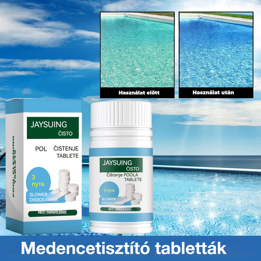🔥Vásároljon 1-et, és kapjon 2-t ingyen (2 üveg) pezsgőtabletta medencetisztítóhoz