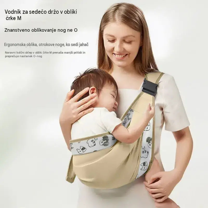 🎉 Prodanih več kot 50.000 enot! 👶 Zračna nosilka za dojenčke 4 v 1: omogoča nošenje dojenčka spredaj ali na hrbtu, obrnjenega navznoter ali navzven, udobna za dojenčke od 0 do 36 mesecev. 💞✨