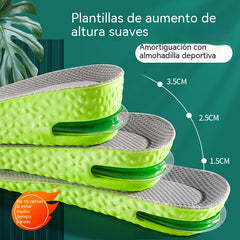 🔥2 pares por 27 euros👟La cómoda plantilla acolchada añade altura: ¡camina con facilidad y estilo!