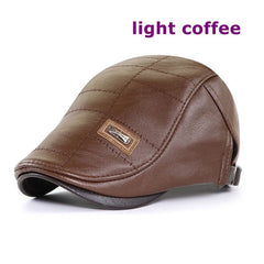 🧢🔥 Boina de cuero genuino con estilo vintage – Calidad premium y diseño atemporal ✨