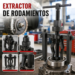 🛠️Extractor de cojinetes con orificio interior de tres garras, de doble propósito para extractor de neumáticos de triciclo y motocicleta, herramienta de desmontaje y mantenimiento