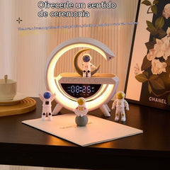 ✨ Lámpara LED Atmosférica Inteligente con Despertador y Música