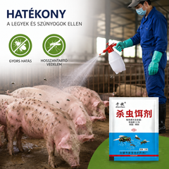【Vásároljon 10-et, kap 10-et ingyen】🦟Kifejezetten szúnyogok és legyek irtására tervezték a farmokon, egy csomag elpusztítja a bolhákat/szöcskéket/csótányokat/legyeket/szúnyogokat!