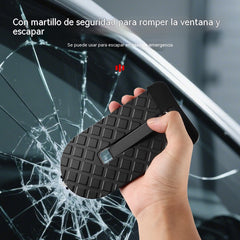 🔥 Pedal auxiliar multifuncional para coche, gancho auxiliar para escalón de techo de SUV, rompeventanas de emergencia