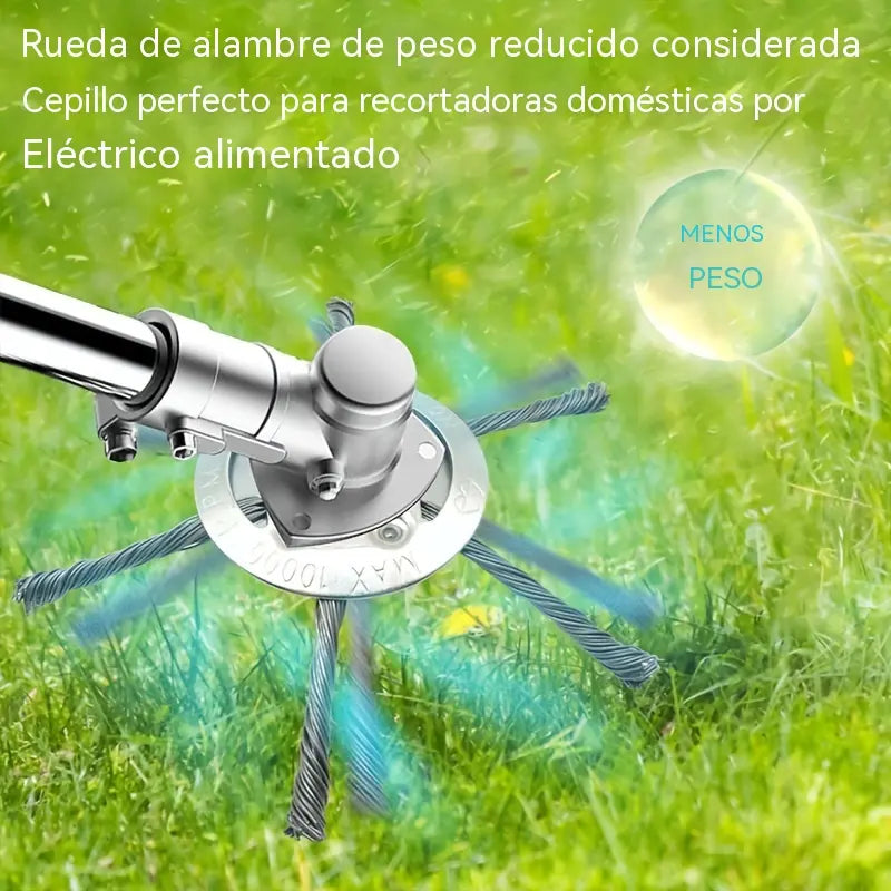 🔥【50% de descuento】🔥Disco de corte para cortacésped de alambre de acero de 6 pulgadas