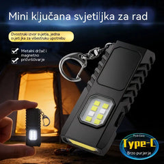 ✨🔦 Višenamjenska mini LED svjetiljka-privjesak s mogućnošću snažnog USB punjenja.