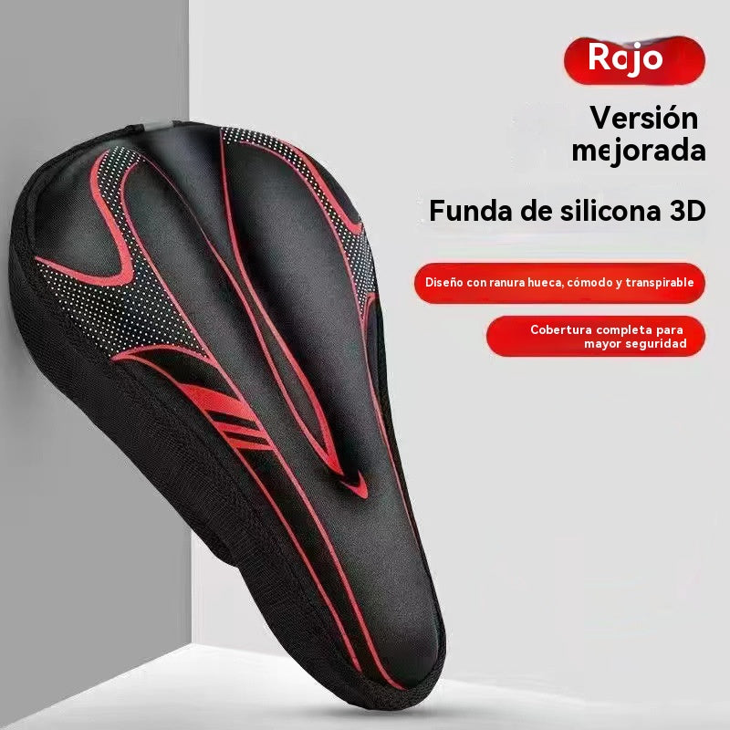 🔥 ¡Último día, 50% de descuento! 🚴‍♂️ Funda de sillín de bicicleta de silicona engrosada: Máxima comodidad y protección integral.