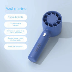 ❄✅Mini ventilador portátil de alta velocidad: un imprescindible para el verano.