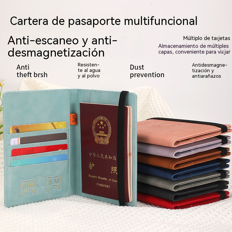 🔥【Compre 1 y obtenga 1 gratis：2 piezas】🎒✨ Cartera de Viaje Premium con Protección RFID – Seguridad y estilo en cada trayecto