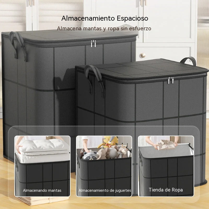 🔥Compra 1 y llévate 1 gratis（2 piezas）🔥Funda protectora para guardar edredones y ropa de cama.