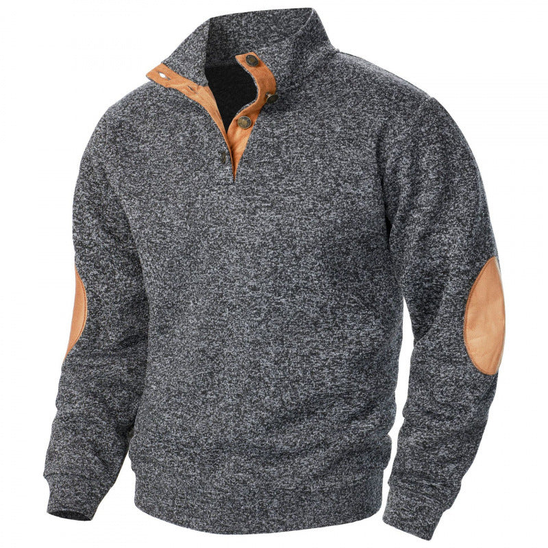 🔥【Especiales de otoño】💥Nueva sudadera de cuello alto para hombre