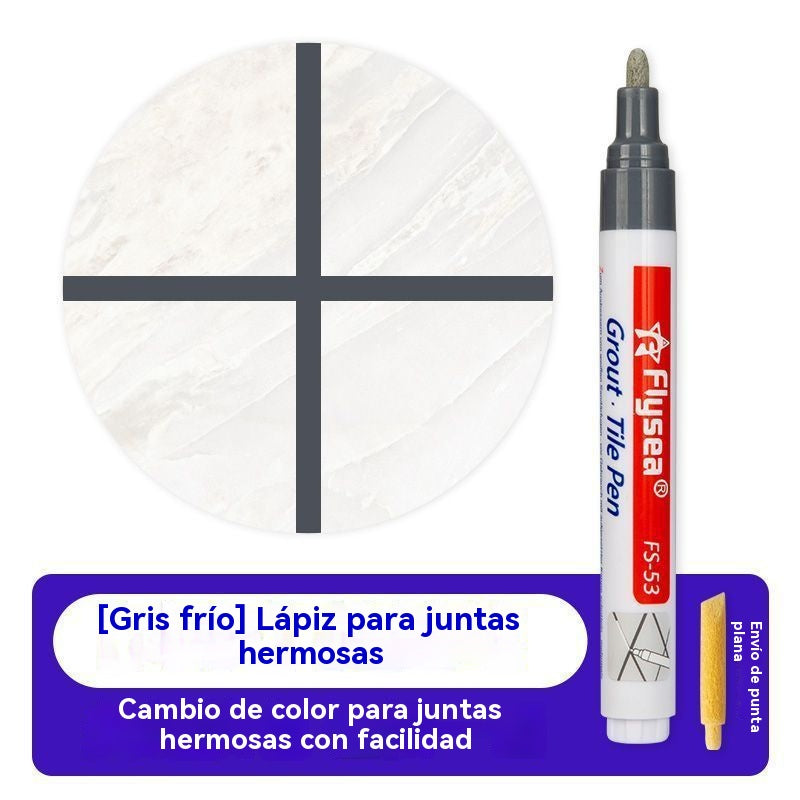 ✨【Compra 1 y lleva 1 GRATIS】Rotulador Reparador de Juntas para Azulejos – Elimina moho, cubre grietas y renueva tu suelo al instante 🏠 🎁 (Regalo del mismo color, solo necesitas elegir el color una vez)