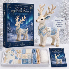 🎁 Último día: ¡Ahorra un 49%! 🧵 Mini kit de patchwork DIY de la serie «Arctic Winter Guardian».