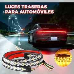 Intermitentes y luces traseras para coche de 12V-24V tipo espina de pescado