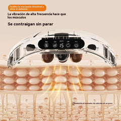 🔥Máquina de masaje abdominal y quema de grasa, un aparato de fitness para reducir la grasa abdominal y ayudar a quemar grasa en la cintura y el abdomen.