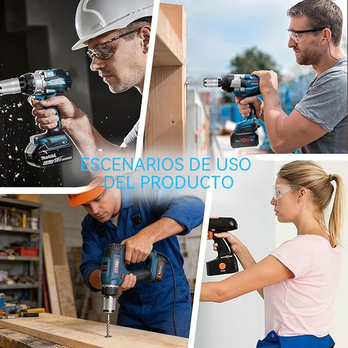 🔥Compra uno y llévate otro gratis👍 Adaptador convertidor de llave eléctrica a taladro percutor