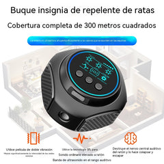 🐭【Oferta por tiempo limitado】Repelente ultrasónico de roedores de alta eficacia