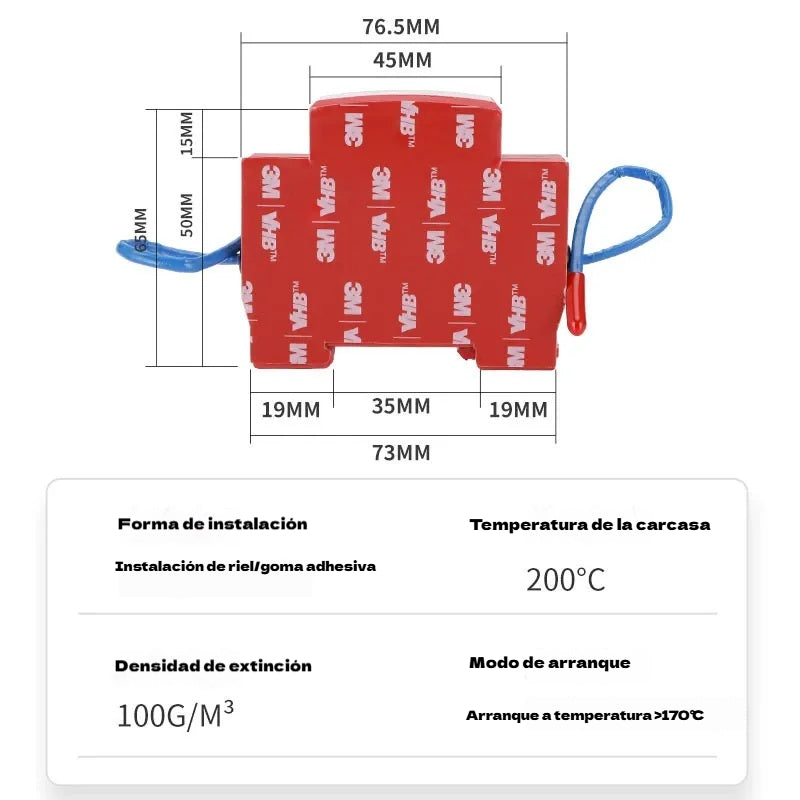 🔥Compra 1 y llévate 1 gratis🔥Equipos de extinción de incendios por aerosol térmico