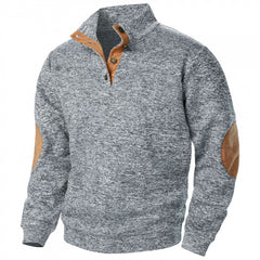 🔥【Especiales de otoño】💥Nueva sudadera de cuello alto para hombre