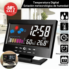 🎁Reloj meteorológico más vendido Reloj meteorológico 8082T