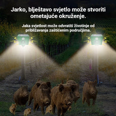 ✨🐅Ultrazvučni uređaj za odvraćanje divljih životinja na solarni pogon