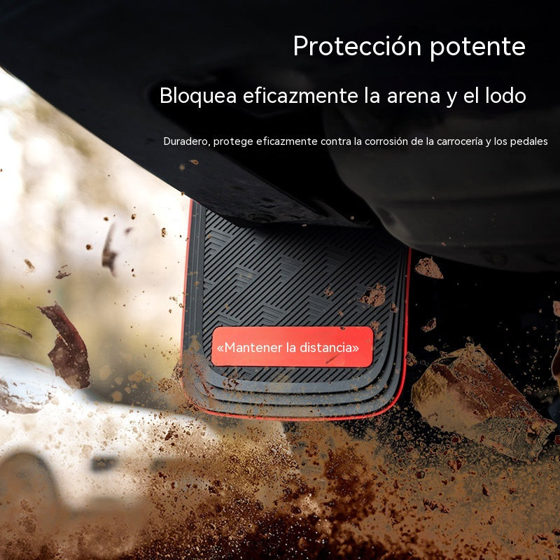 🚗【1 juego 29 euros】Guardabarros para neumáticos de coche, guardabarros antisalpicaduras (aptos para todos los modelos)
