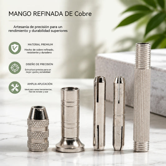 🧵【Compra 1 y recibe 1 gratis】👞 Set de Agujas de Costura Intercambiables 5 en 1 – Kit Profesional para Reparación de Zapatos y Manualidades en Cuero 🛠️✨