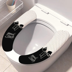 📢📢 5 pares 25 euro  🚽 Fundas electrostáticas para asiento de inodoro: almohadillas adhesivas sin dejar rastro, 5 pares