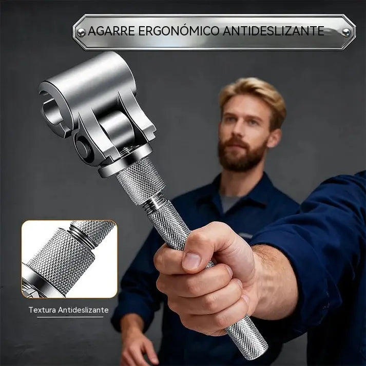Llave universal ajustable para bisagras de puerta