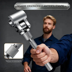 Llave universal ajustable para bisagras de puerta