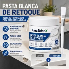 🧹🏠【Compra 1 y llévate 1 gratis】Pasta de retoque para muebles blancos con pincel