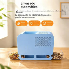 🐦🌿Limpiador de semillas para pájaros: elimina rápidamente las cáscaras vacías para obtener un alimento más limpio.
