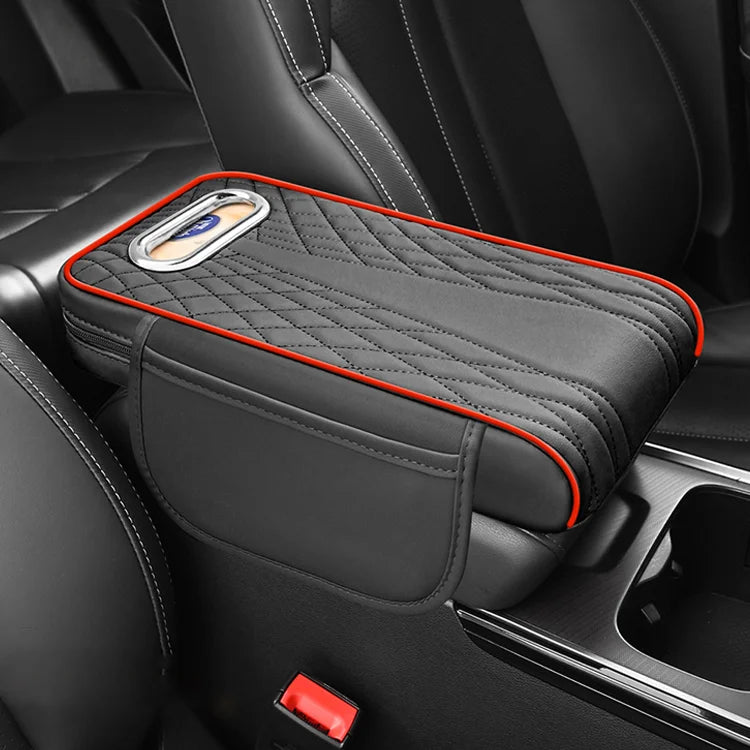 🚗Caja de almacenamiento multifuncional para coche 3 en 1 de piel👜