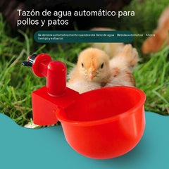 🐔【🔥Compra 5 y llévate 5 gratis：10 piezas】Bol de agua automático para aves de corral, sin necesidad de alimentación manual