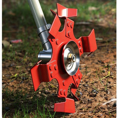 🔧🌿Rueda para excavar zanjas de acero al manganeso de alta dureza, ideal para excavar zanjas y cortar la hierba