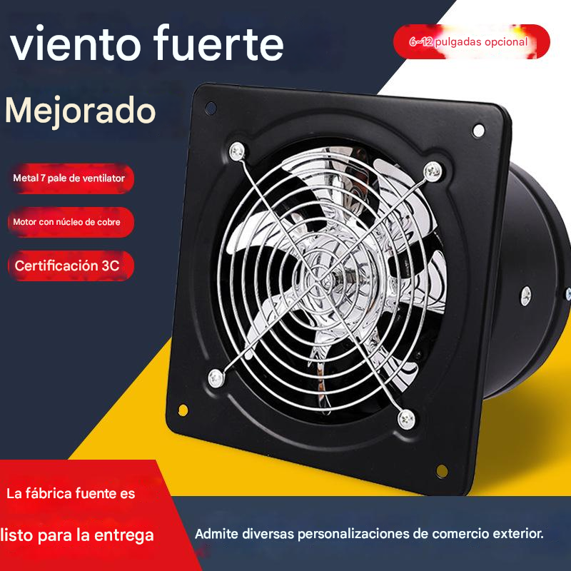 💨 Extractor de Humo Potente para Cocina – Súper Succión y Sin Retorno de Humo