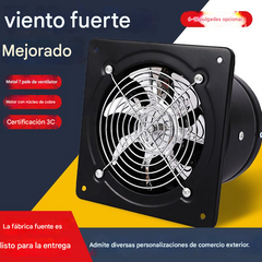 🔥【Oferta por tiempo limitado】🌬Potente extractor de aire para uso doméstico