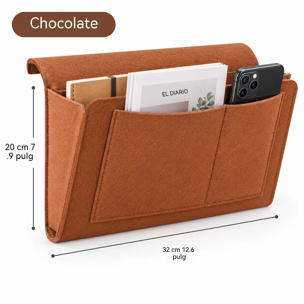 🔥 ¡50% de descuento! 🛏️✨ Organizador colgante para la cama: ten a mano lo esencial.