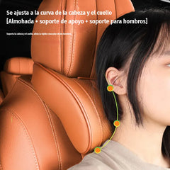 💆 Apoyacabeza de memoria con diseño ergonómico – Alivia la fatiga cervical en cada trayecto 🛣️