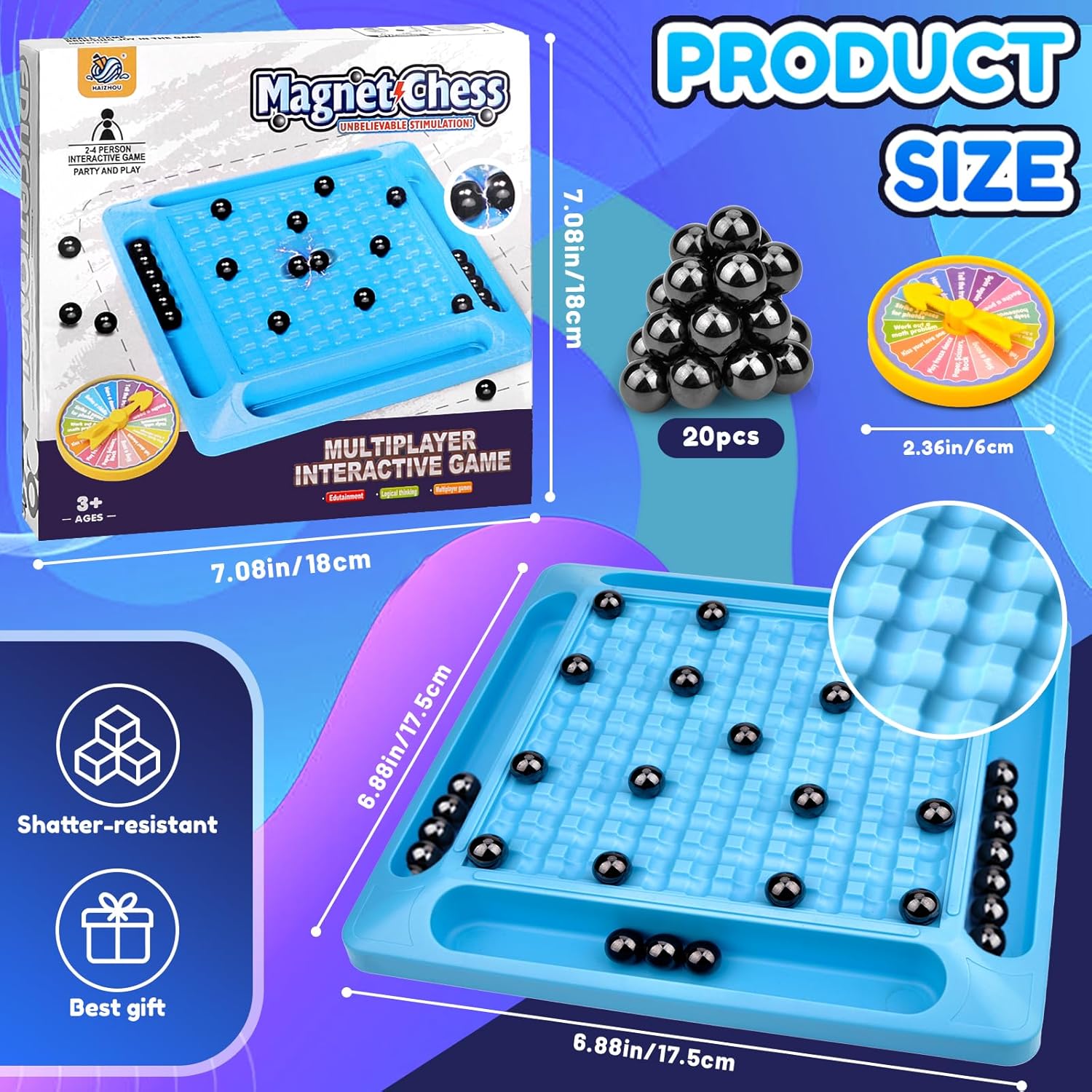 🎁Juguetes para padres e hijos🔥Juegos de mesa magnéticos🔥