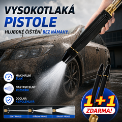 Poslední den se slevou 55 %: 🔥Kupte 1, získejte 1 zdarma🔥 Vysokotlaká stříkací pistole pro domácí použití